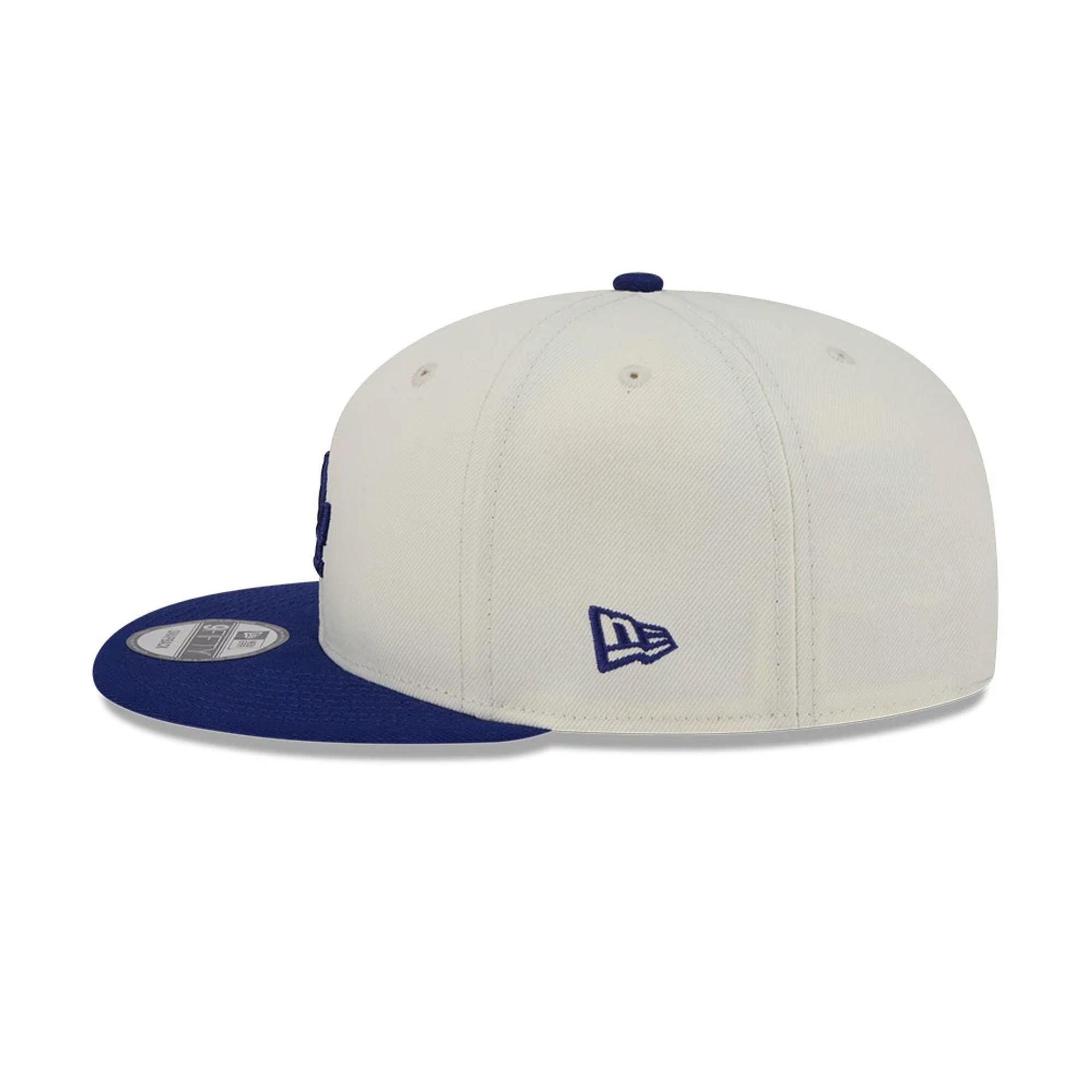 Pictured is this MLB Localized LA Dodgers 9FIFTY Snapback cap in white. 6