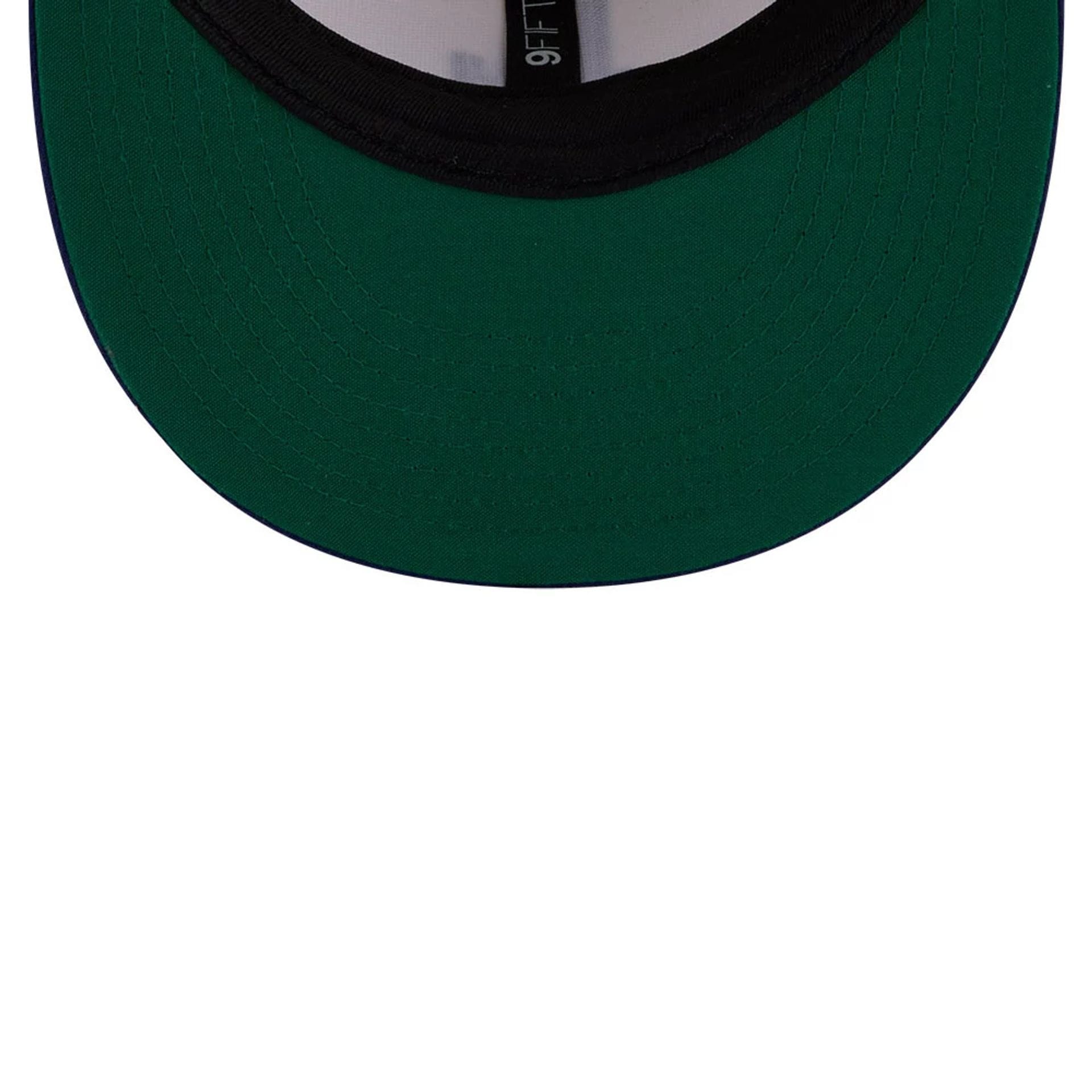 Pictured is this MLB Localized LA Dodgers 9FIFTY Snapback cap in white. 2