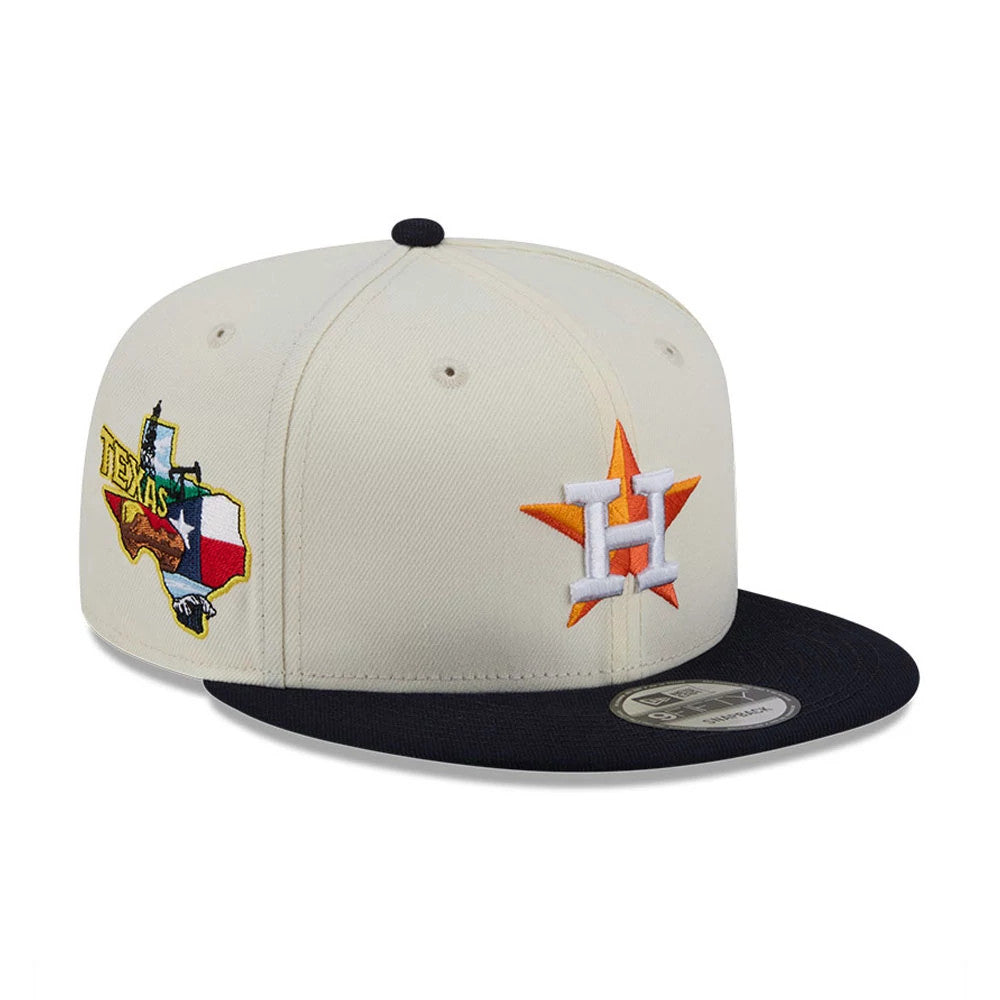 MLB Localized Houston Astros White 9FIFTY Snapback Cap | NEC EU