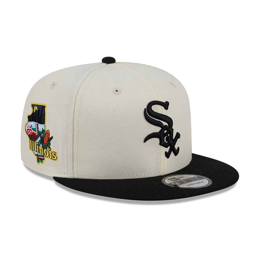 MLB Localized Chicago White Sox White 9FIFTY Snapback Cap | NEC EU