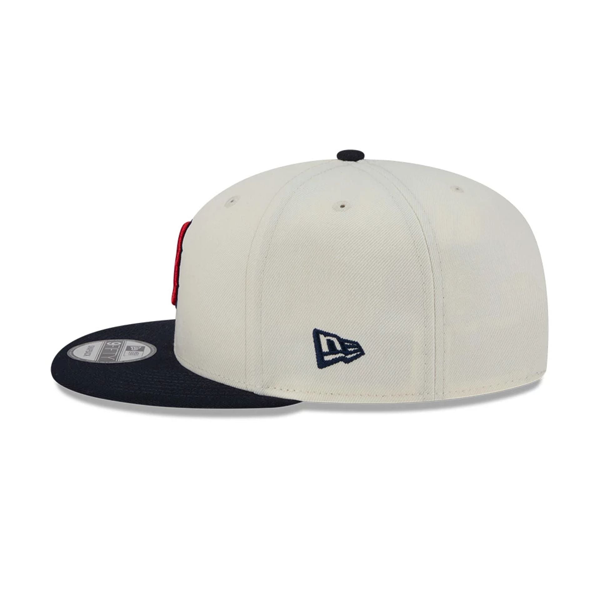 Pictured is this MLB Localized Boston Red Sox 9FIFTY Snapback cap in white. 6