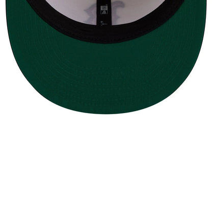 Pictured is this MLB Localized Boston Red Sox 9FIFTY Snapback cap in white. 2