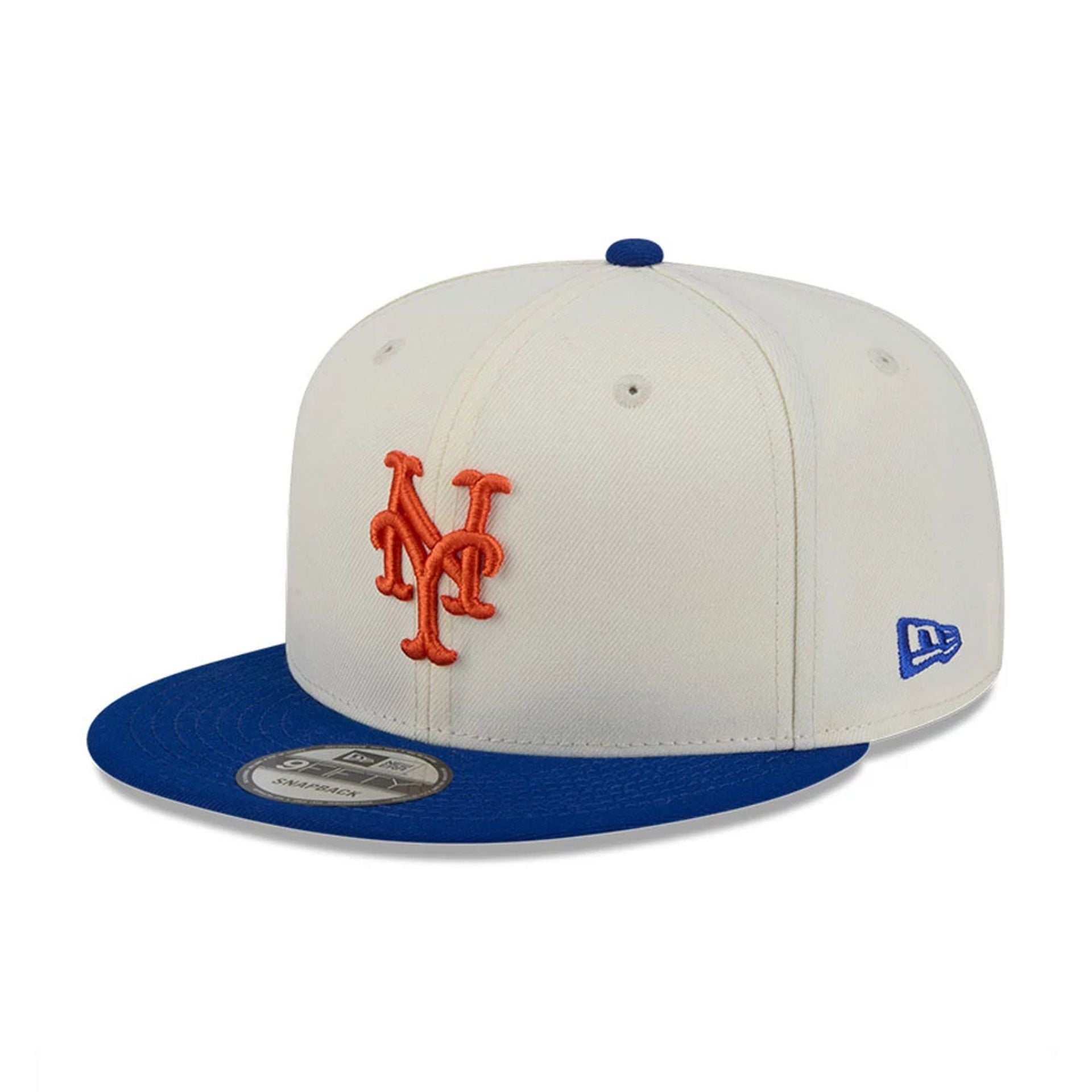 Pictured is this MLB Localized New York Mets 9FIFTY Snapback cap in white. 4