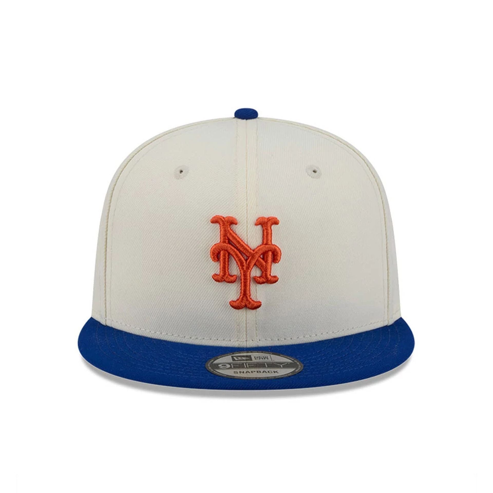 Pictured is this MLB Localized New York Mets 9FIFTY Snapback cap in white. 3