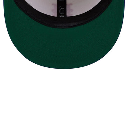 Pictured is this MLB Localized New York Mets 9FIFTY Snapback cap in white. 2