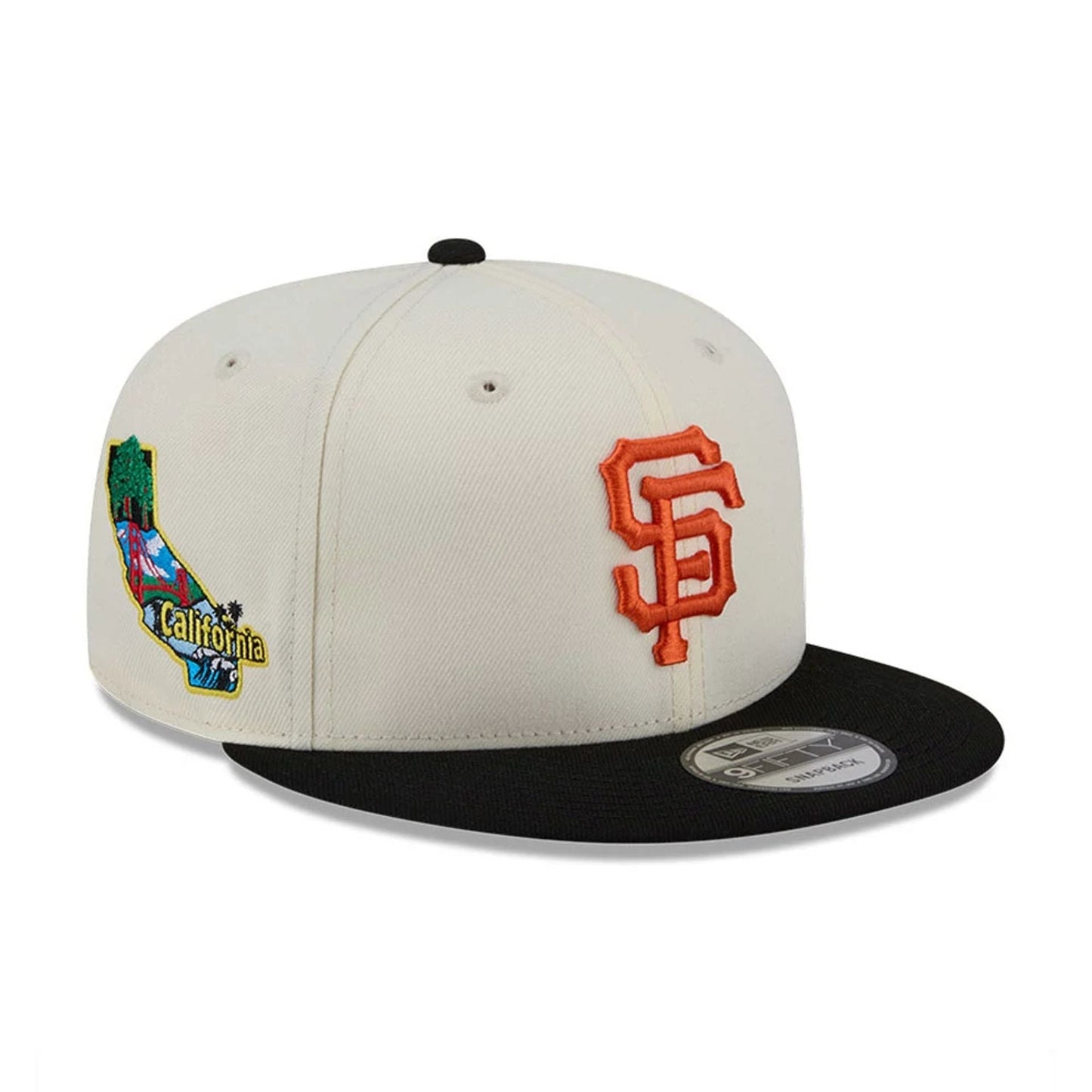 Pictured is this MLB Localized San Francisco Giants 9FIFTY Snapback cap in white. 1