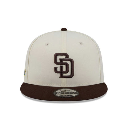 Pictured is this MLB Localized San Diego Padres 9FIFTY Snapback cap in white. 3