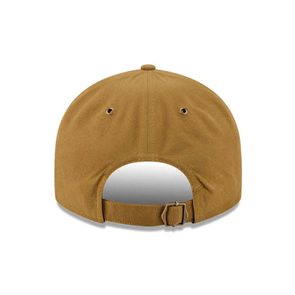 Pictured is this MLB Brushed Brooklyn Dodgers Retro Crown 9FIFTY cap in Dark Beige. 7