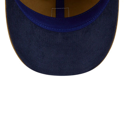Pictured is this MLB Brushed Brooklyn Dodgers Retro Crown 9FIFTY cap in Dark Beige. 2