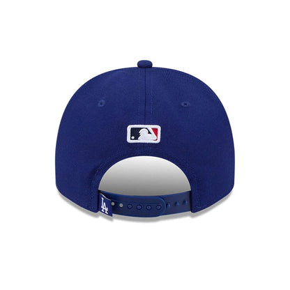 Pictured is this MLB Cartoon LA Dodgers 9FIFTY A-Frame Snapback cap in dark blue. 7