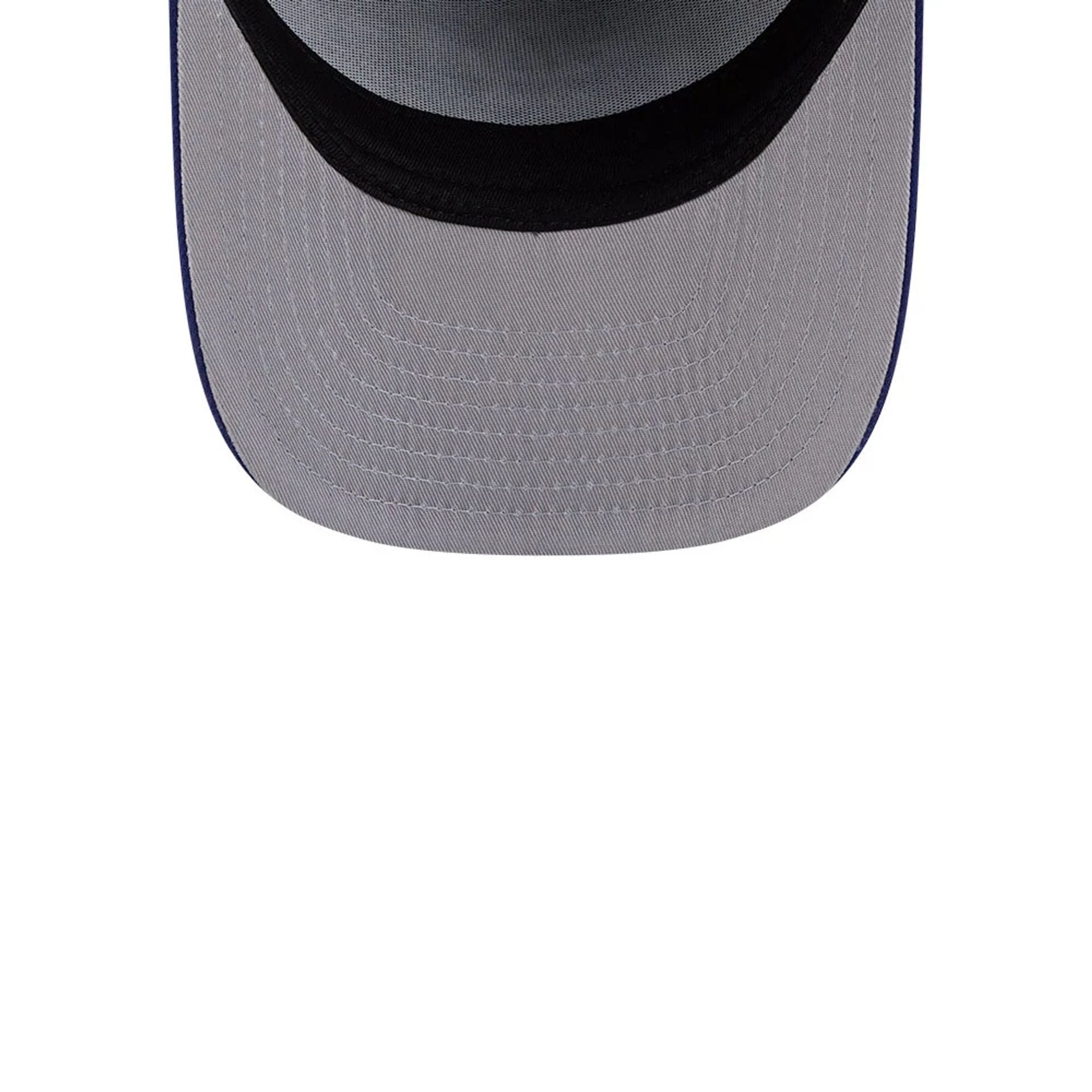 Pictured is this MLB Cartoon LA Dodgers 9FIFTY A-Frame Snapback cap in dark blue. 2