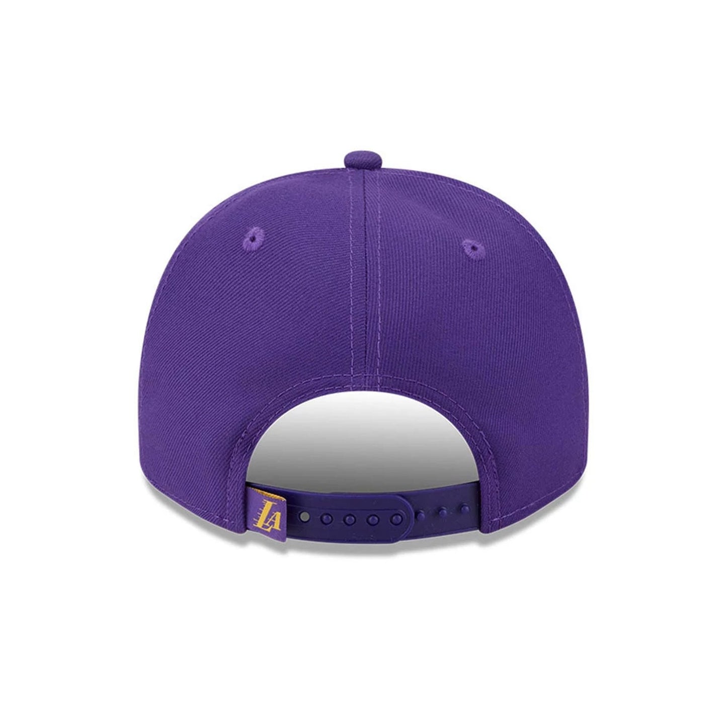Pictured is this NBA Cartoon LA Lakers 9FIFTY A-Frame Snapback cap in purple. 5