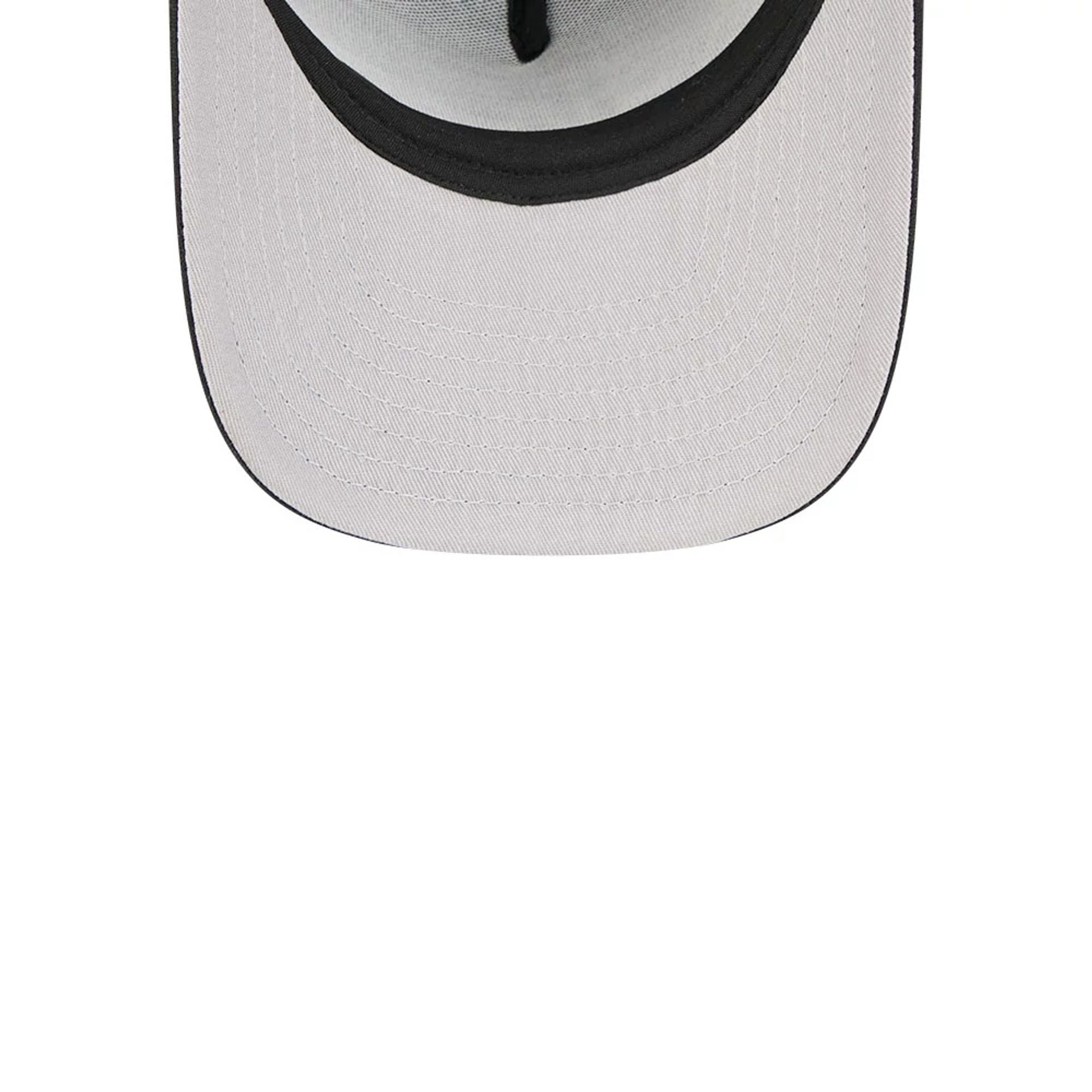 Pictured is this MLB Washed LA Dodgers 9FIFTY A-Frame Trucker cap in black. 2