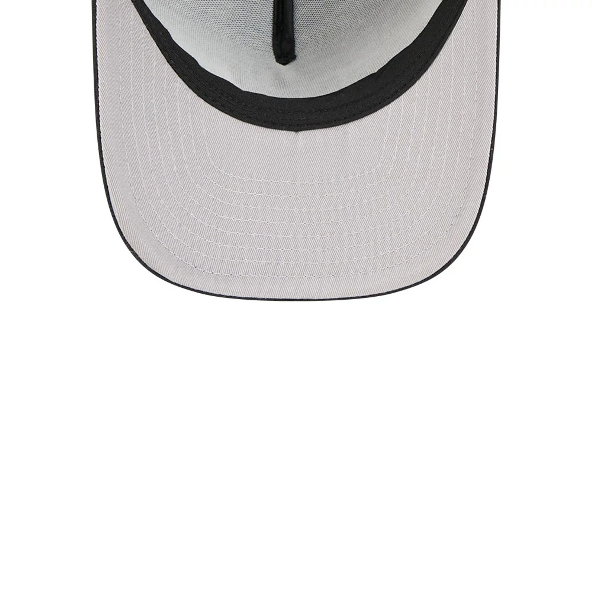 Pictured is this NHL Washed Anaheim Ducks 9FIFTY A-Frame Trucker cap in black. 2