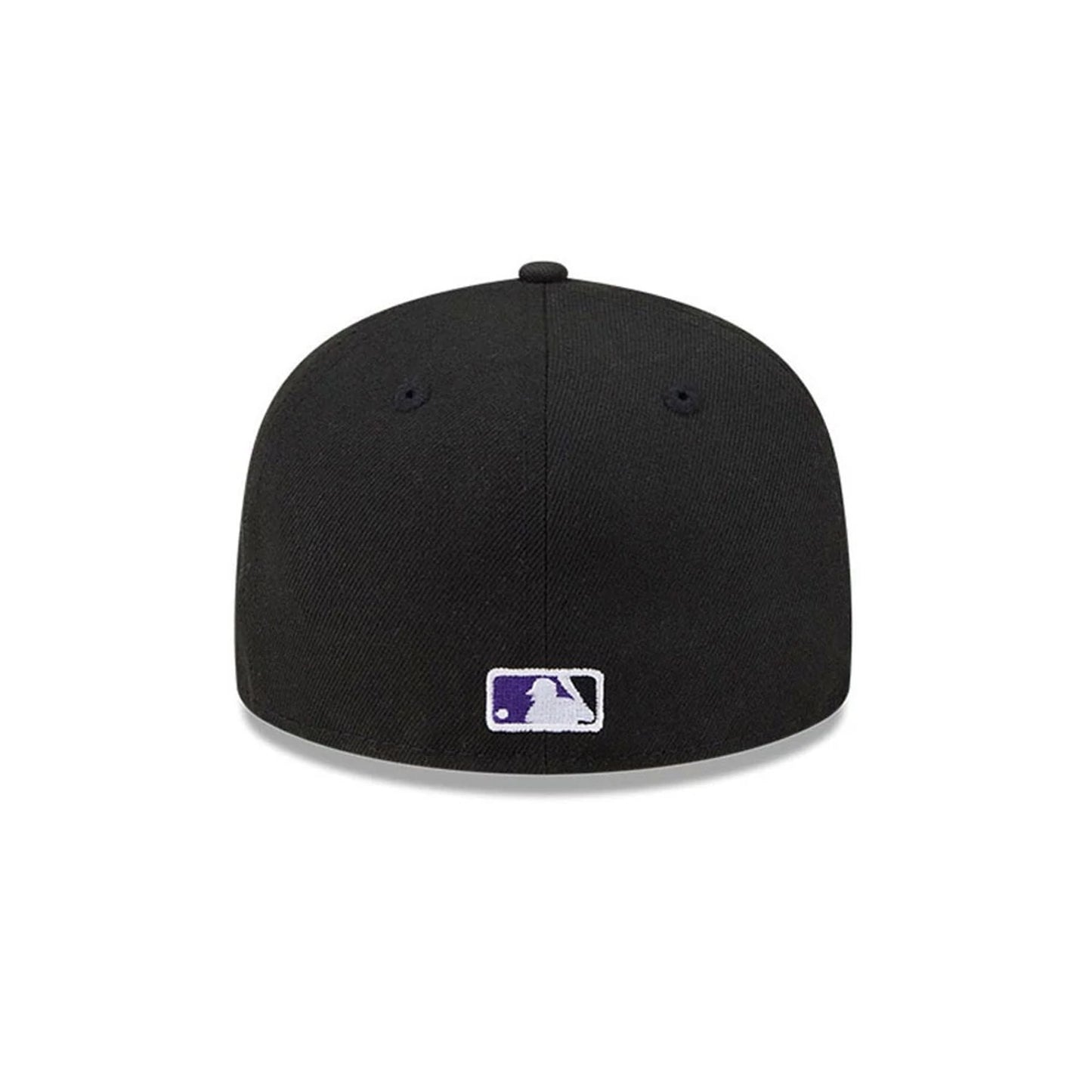 Pictured is this MLB Hidden Hit Colorado Rockies 59FIFTY Fitted cap in black. 7