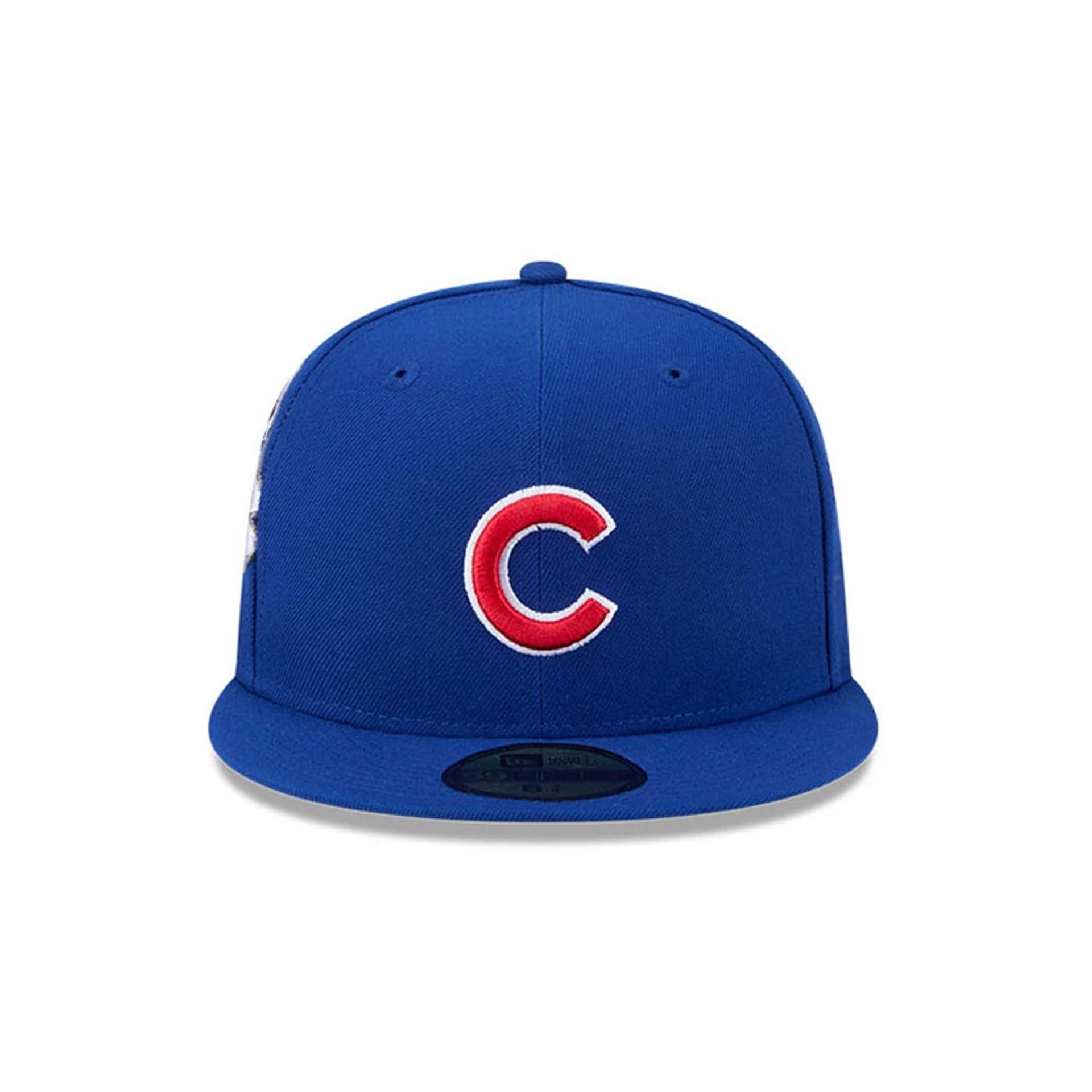 Pictured is this MLB Hidden Hit Chicago Cubs 59FIFTY Fitted cap in blue. 3