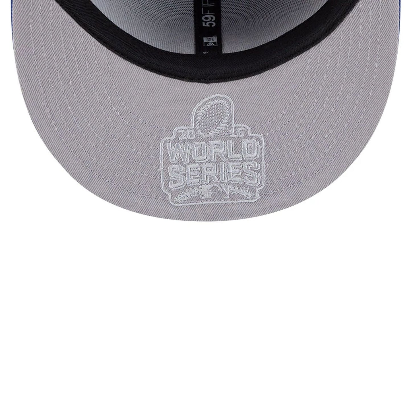 Pictured is this MLB Hidden Hit Chicago Cubs 59FIFTY Fitted cap in blue. 2