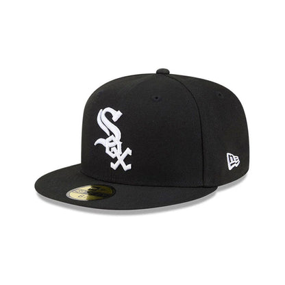 Pictured is this MLB Hidden Hit Chicago White Sox 59FIFTY Fitted cap in black. 4