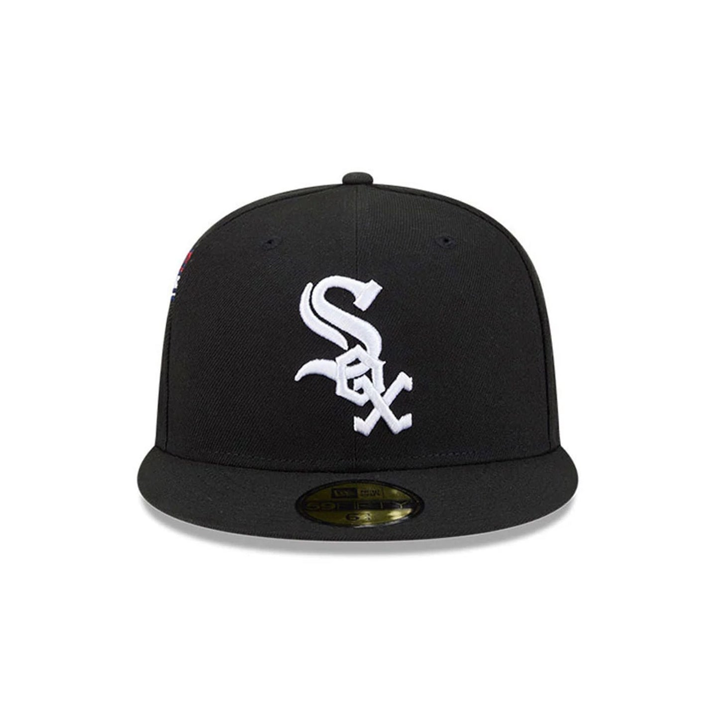 Pictured is this MLB Hidden Hit Chicago White Sox 59FIFTY Fitted cap in black. 3