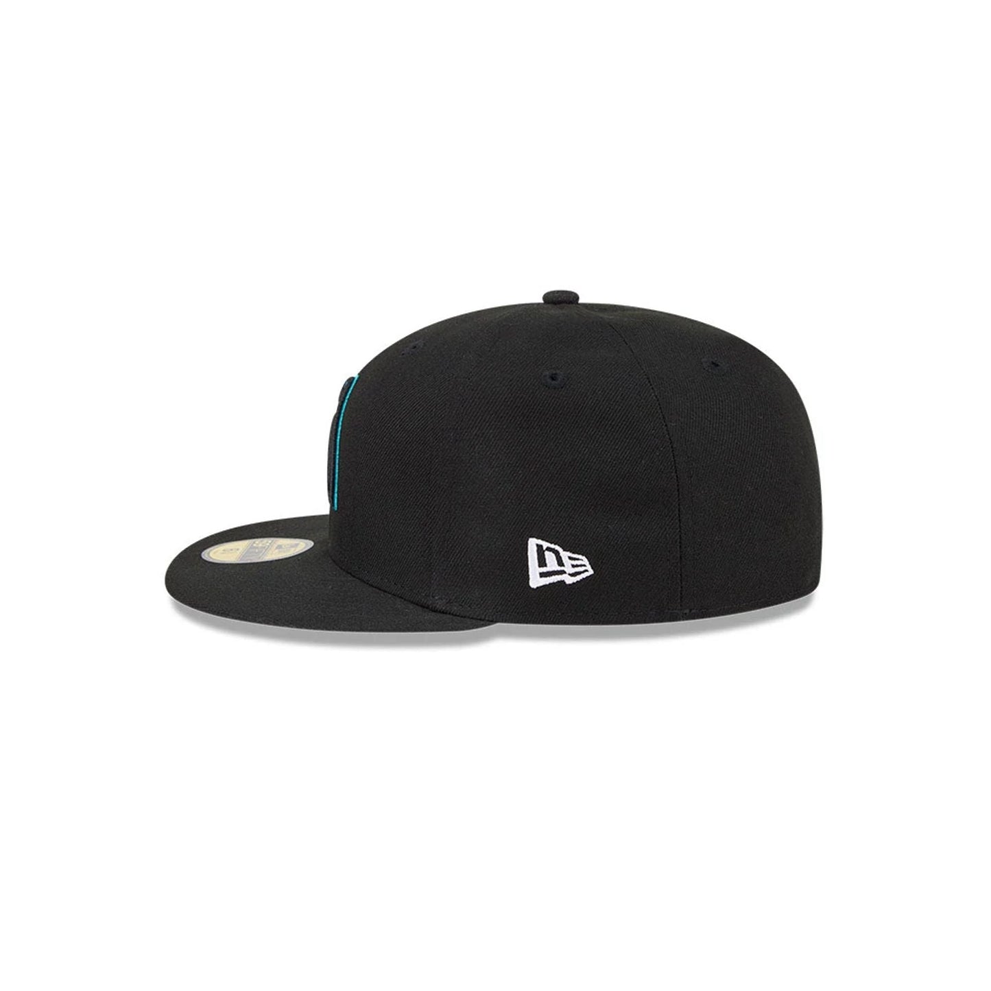 Pictured is this MLB Hidden Hit Arizona Diamondbacks 59FIFTY Fitted cap in black. 6