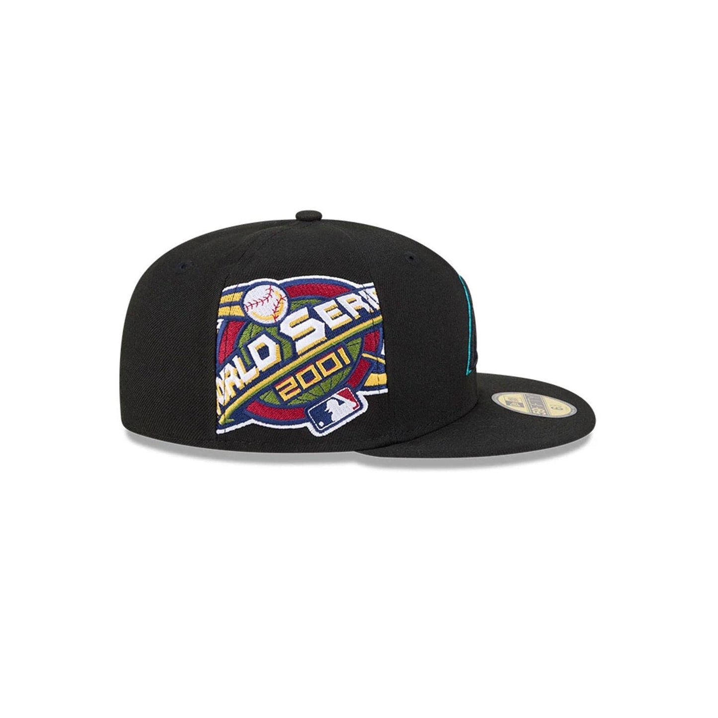 Pictured is this MLB Hidden Hit Arizona Diamondbacks 59FIFTY Fitted cap in black. 5