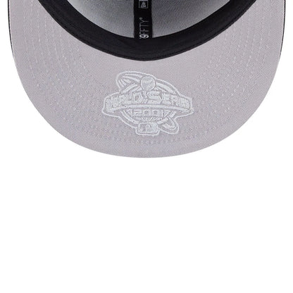 Pictured is this MLB Hidden Hit Arizona Diamondbacks 59FIFTY Fitted cap in black. 2