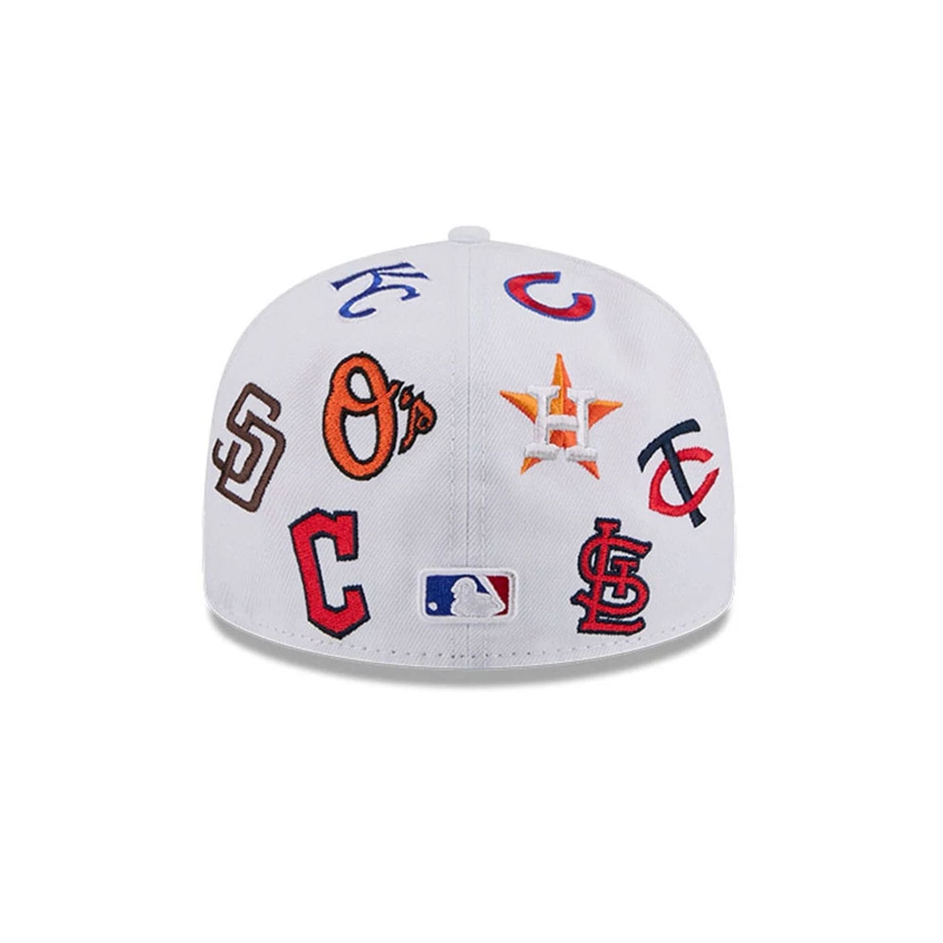 Pictured is this MLB All Over 59FIFTY Fitted cap in white. 5