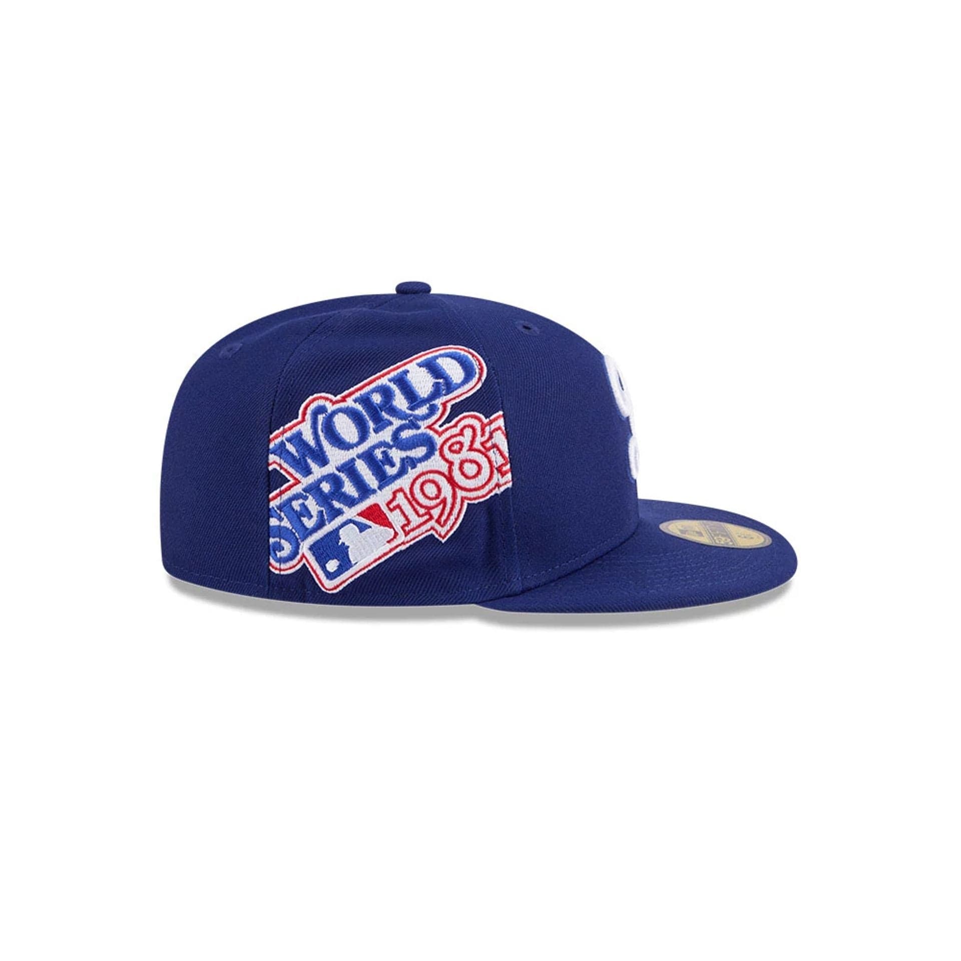 Pictured is this MLB Hidden Hit LA Dodgers 59FIFTY Fitted cap in dark blue. 5