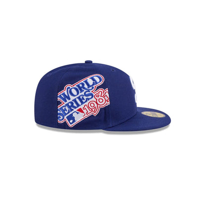 Pictured is this MLB Hidden Hit LA Dodgers 59FIFTY Fitted cap in dark blue. 5