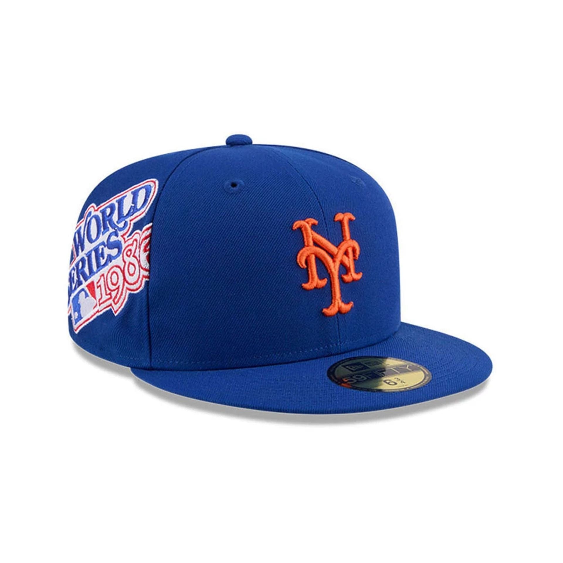 Pictured is this MLB Hidden Hit New York Mets 59FIFTY Fitted cap in blue. 1