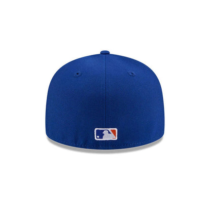 Pictured is this MLB Hidden Hit New York Mets 59FIFTY Fitted cap in blue. 7