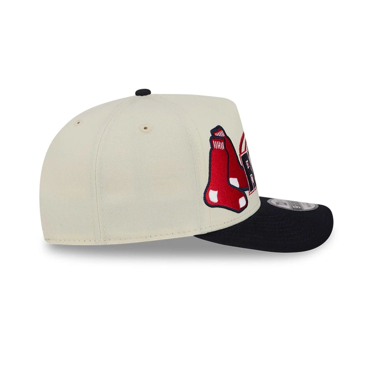 Pictured is this MLB Classic Boston Red Sox 9FIFTY A-Frame Snapback cap in White. 6