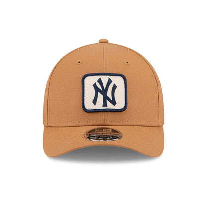 Pictured is this MLB Team Choice New York Yankees 9FORTY M-Crown cap in beige. 4
