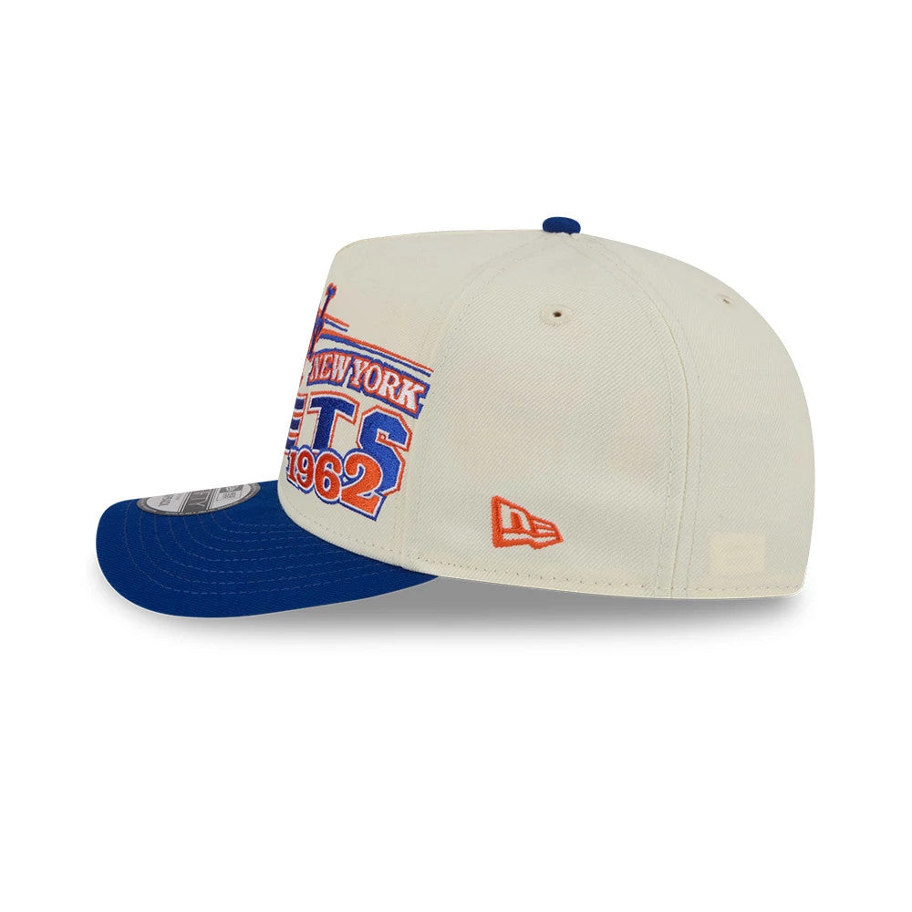 MLB Classic New York Mets Cream 9FIFTY A-Frame Snapback Cap | NEC EU