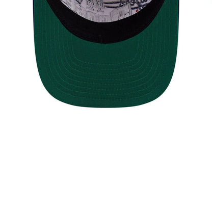 Pictured is this MLB Classic LA Dodgers 9FIFTY A-Frame Snapback cap in White. 2