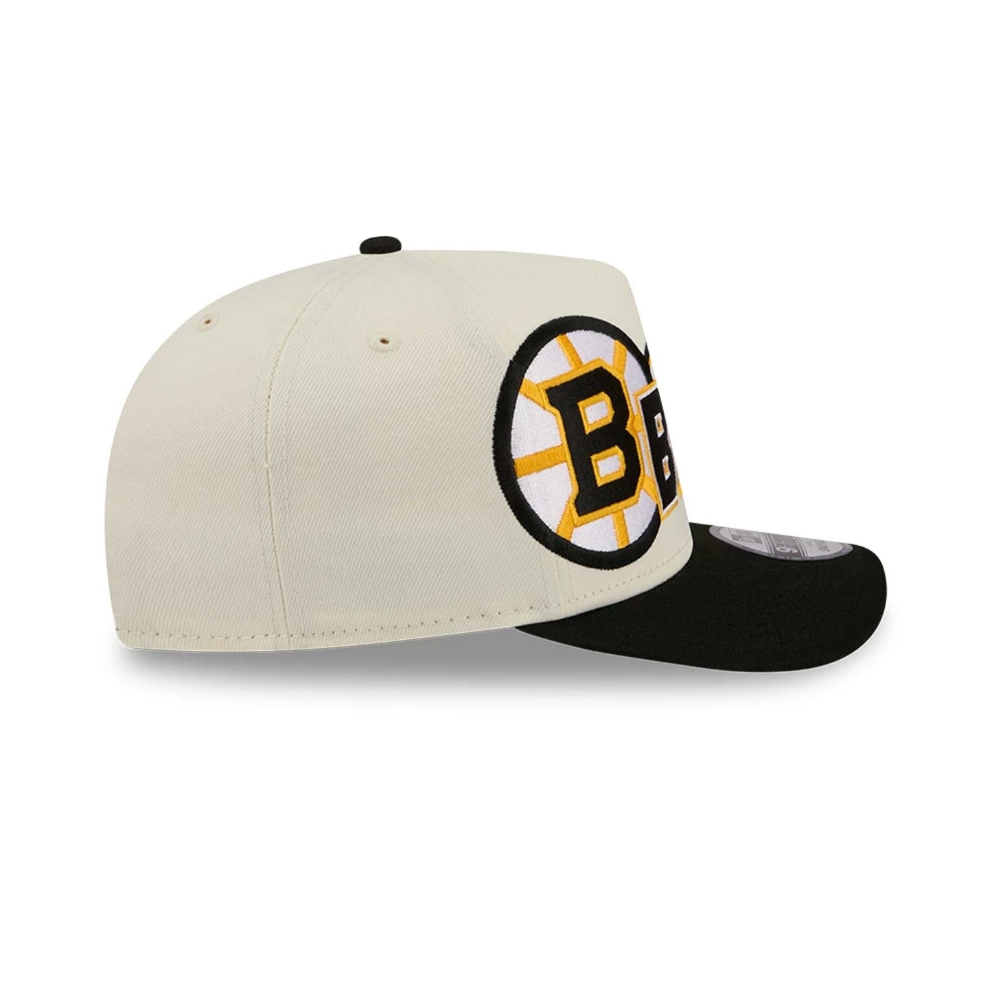 Pictured is this NHL Classic Boston Bruins 9FIFTY A-Frame Snapback cap in White. 6