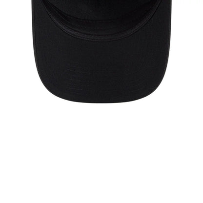 Pictured is this MLB Badged Chicago White Sox 9FORTY M-Crown A-Frame Trucker cap in black. 7