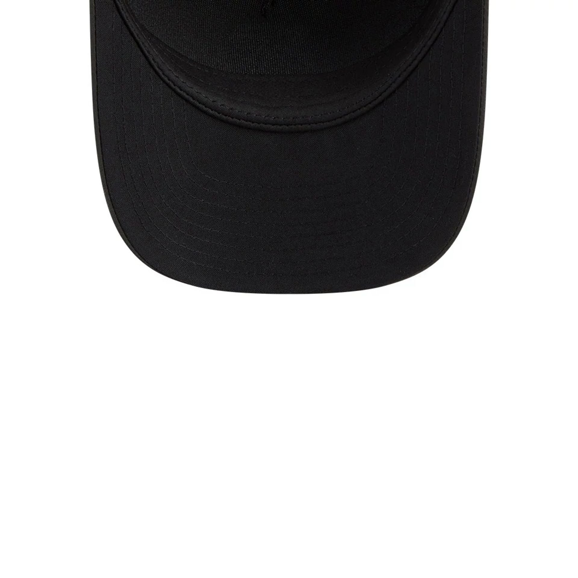 Pictured is this MLB Badged New York Yankees 9FORTY M-Crown A-Frame Trucker cap in black. 7