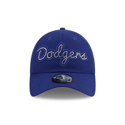 Pictured is this MLB Rhinestone LA Dodgers Casual Classic cap in dark blue. 3