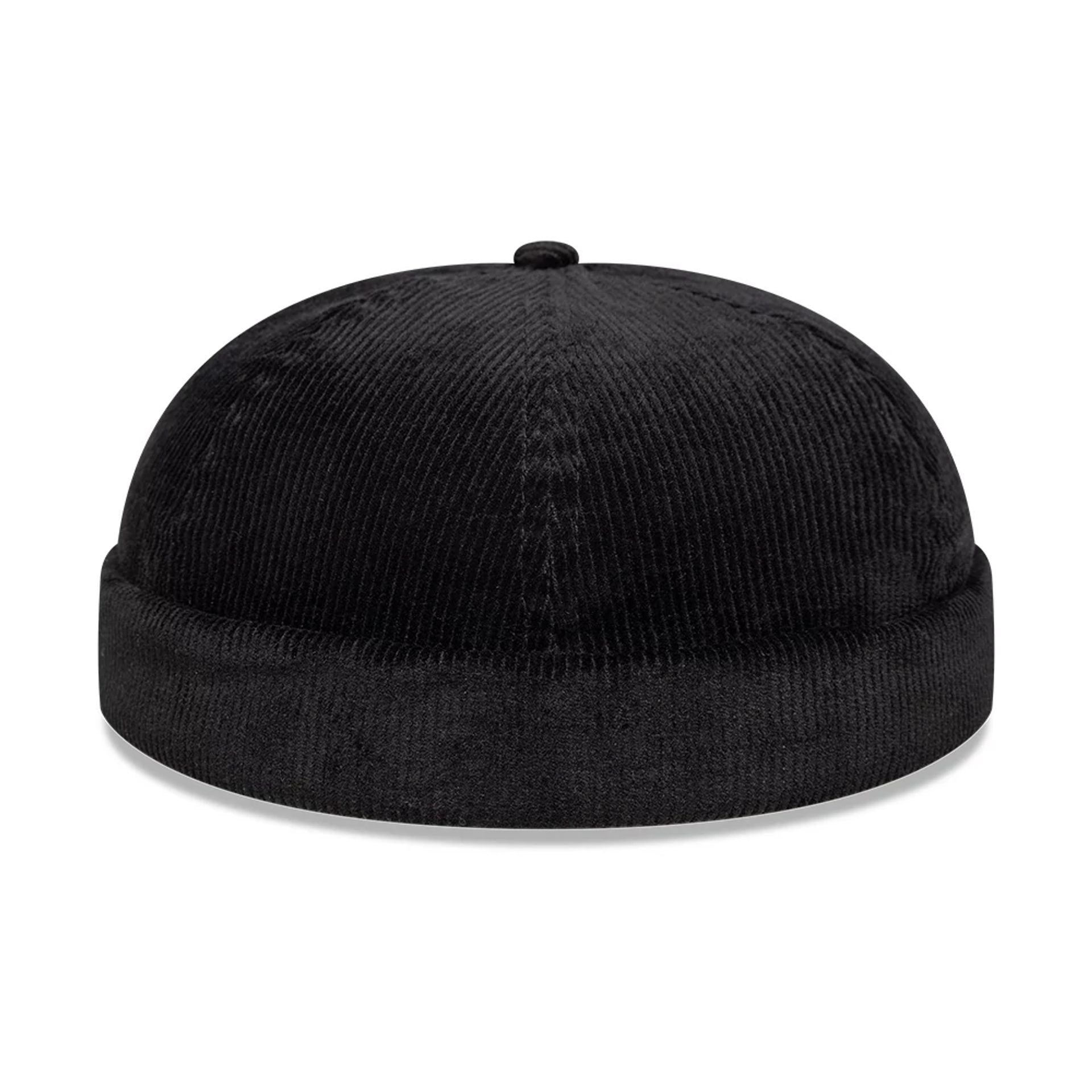 New Era Cord Black Docker Adjustable Hat 1