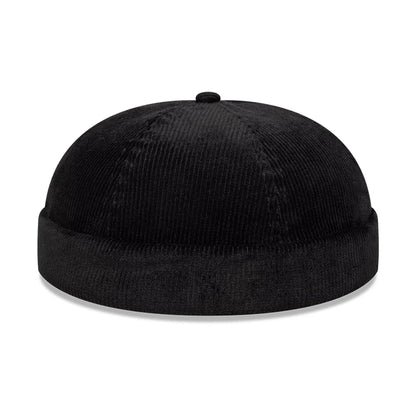 New Era Cord Black Docker Adjustable Hat 4