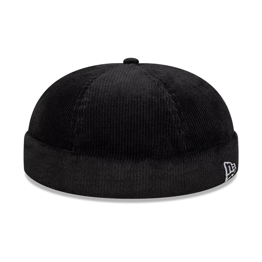 New Era Cord Black Docker Adjustable Hat 3