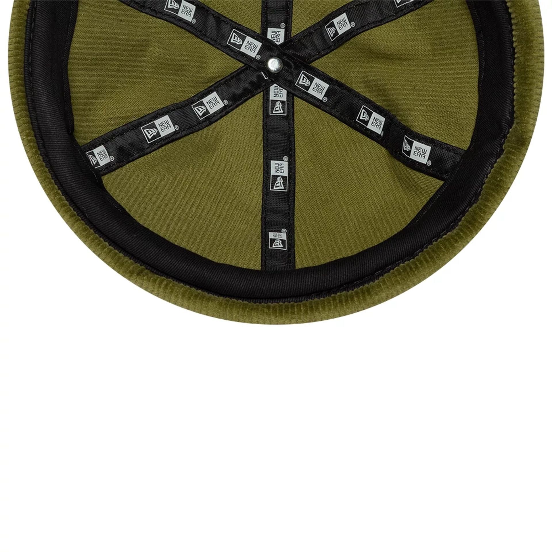 New Era Cord Green Docker Adjustable Hat 4