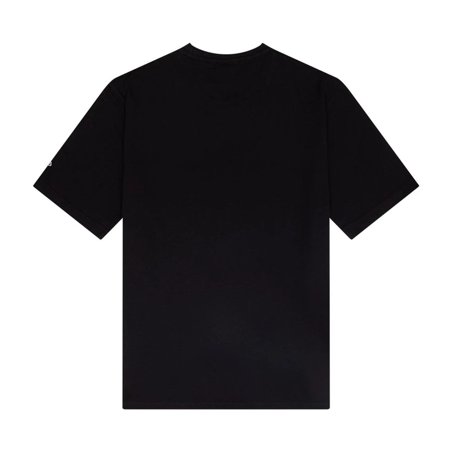 The Male model is wearing LA Lakers NBA Graphic Black T-Shirt 2