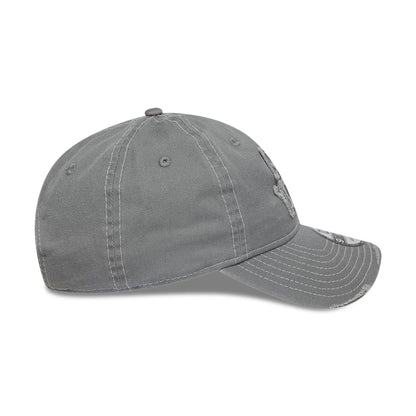 This is a  New Era New York Washed Grey 9TWENTY Adjustable Cap 7