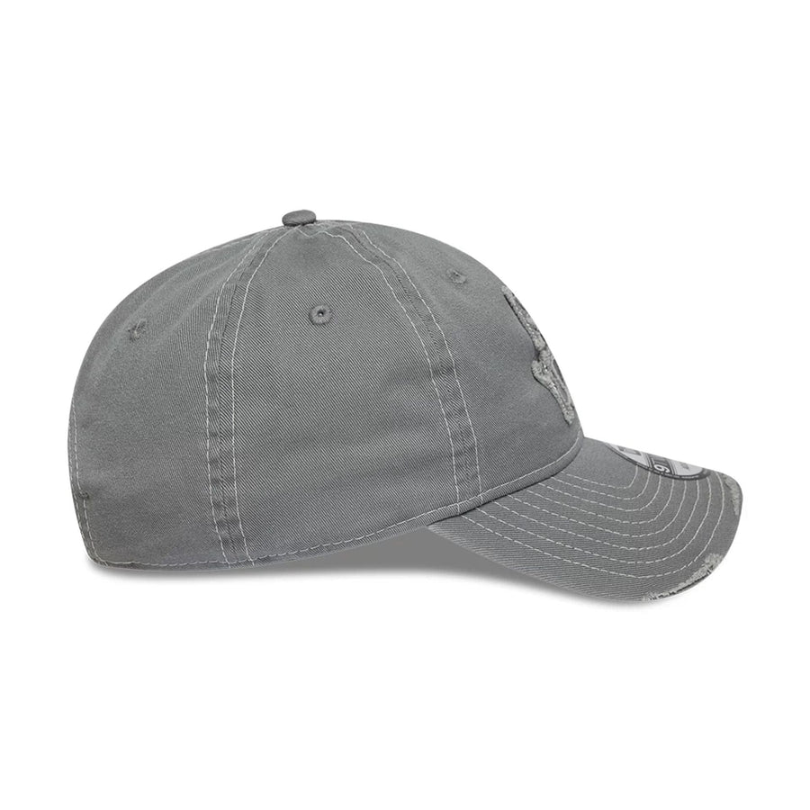 This is a  New Era New York Washed Grey 9TWENTY Adjustable Cap 7