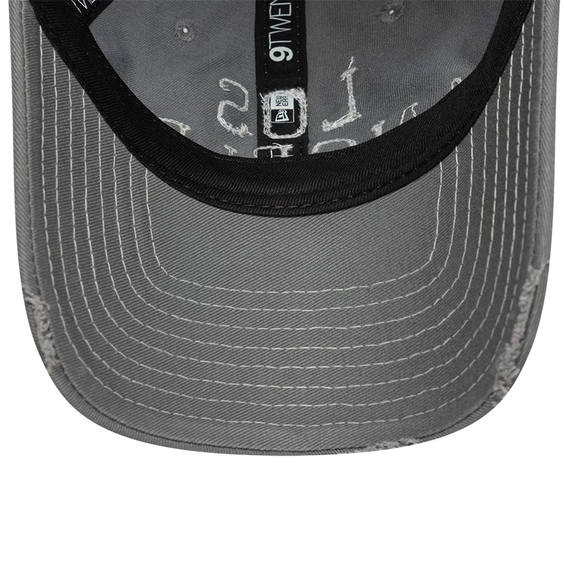 This is a  New Era Los Angeles Washed Grey 9TWENTY Adjustable Cap 4