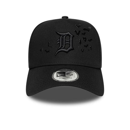 This is a Detroit Tigers MLB Bats Black 9FORTY E-Frame Adjustable Cap 2