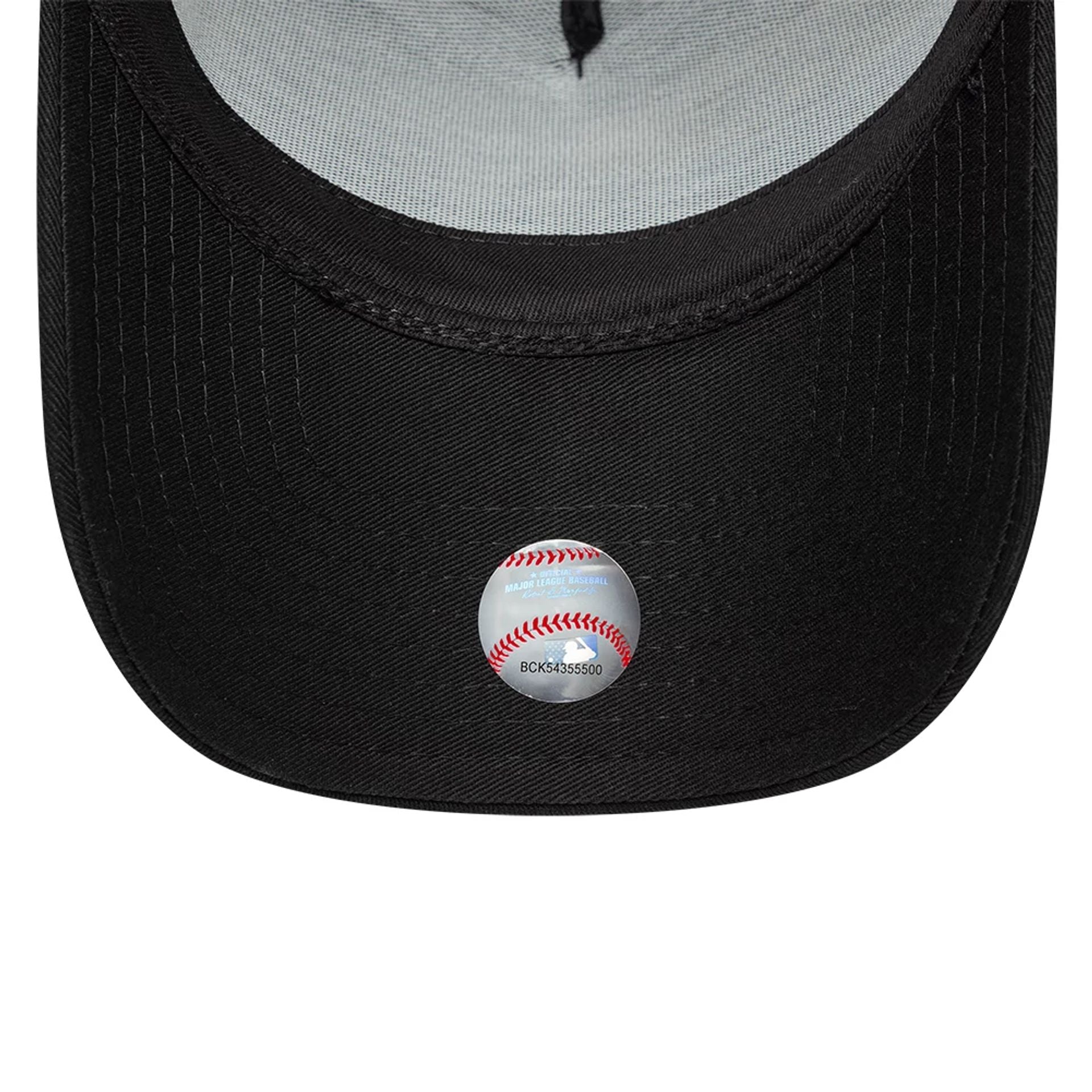 This is a Chicago White Sox MLB Bats Black 9FORTY E-Frame Adjustable Cap 7