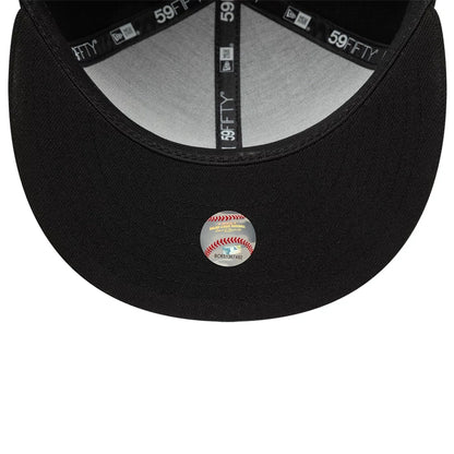 This is a New York Yankees MLB Spider Web Black 59FIFTY Fitted Cap 7